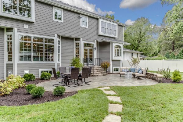 Concrete Patio Landscaping in Seminole