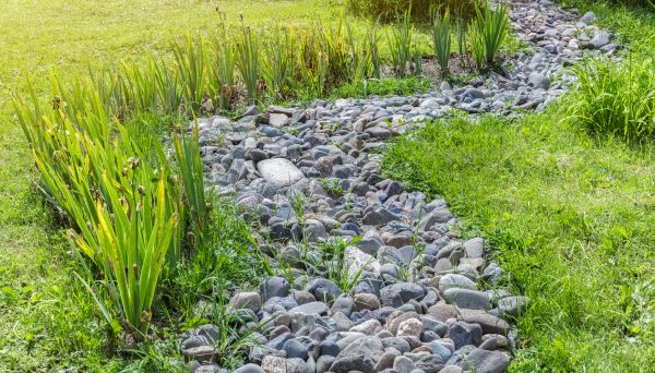 River Rock Garden Installation in Seminole