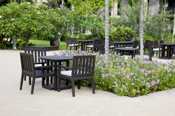 Courtyard Landscaping in Seminole