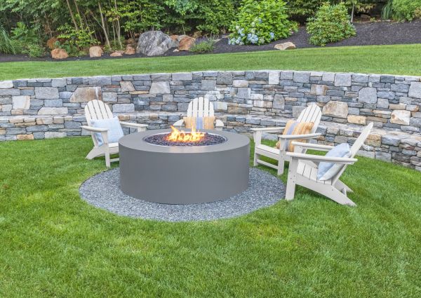 Fire Pit Landscaping in Seminole