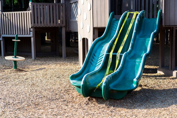 Play Area Mulch Installation in Seminole